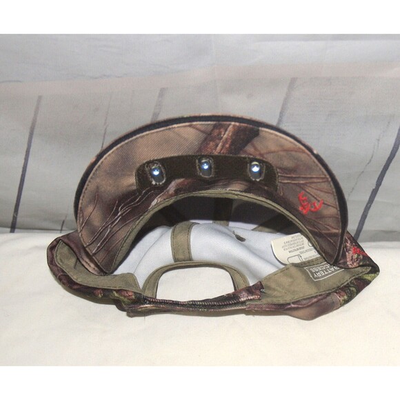 Huntworth Lighted Camo Hunting Adjustable Baseball Cap Hat UNISEX - Picture 6 of 7